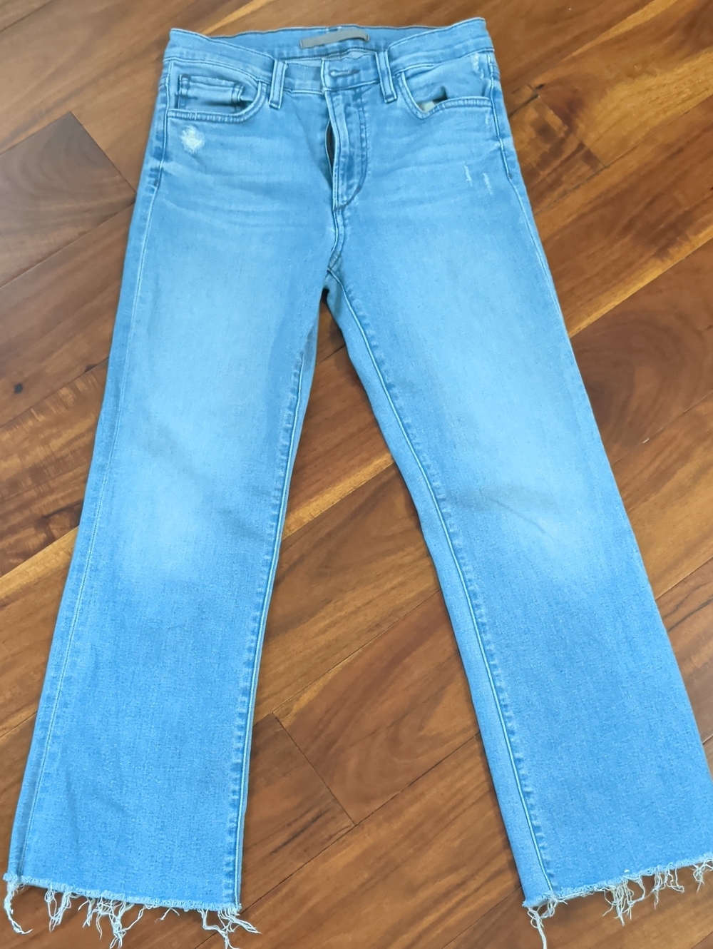 Joe's Light Blue Women's Cropped Boot Cut Jeans